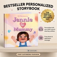 Customised Kids Story Book for Mom | Custom Storybook for kids | Mother’s Day Gift from Baby | Anniv