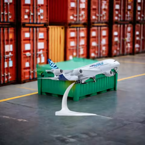 Diecast Simulation Alloy Toys Model 20cm Airbus 380 Prototype Aircraft A380 Airplane Model Ornaments