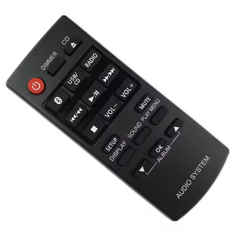 N2QAYB000984 Remote Control For Panasonic CD Audio System N2QAYB000944 SA-PM250 SC-PM250 SC-PM600 SC