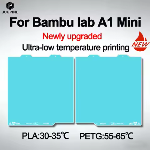 A1mini Cold Plate 3D Printer Build Surface Flexible PEI Hotbed Plate Double Sided Printer Bed For Ba