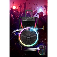 Global House INOVA ชุดลำโพงอเนกประสงค์ ขนาด 15 นิ้ว รุ่น GZ-X828 สีดำ รับประกันของเเท้!