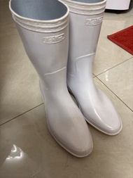 Achilles 白色長筒雨靴