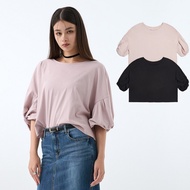 [ERSS] Women's Short-Sleeved Girls T-shirt Short-Sleeved Top Elegant Comfortable Twisted Sleeve Fash
