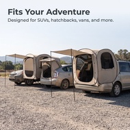 Waterproof Car Tent for 3-4 Person Car Camping, All-Season Car Tail Tent