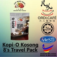 [Travel Pack] Dragon Fruit Brand Kopi-O Original | No Sugar Added  | Tanpa Gula | 8's x 20g |