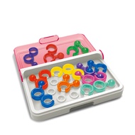 [ZHUIS] IQ Fit Puzzle Games IQ Smart Game IQ Puzzler Pro Logic Brain Game Fun Travel Game For Kids A