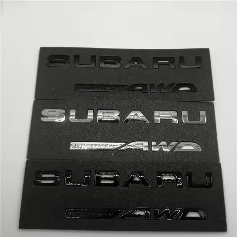 Suitable for the Forester logo Winged Leopard WRX STI FORESTER SUBARU AWD XT rear emblem sticker
