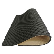mochocho 20mm Car Hood Engine Firewall Heat Mat Deadener Sound Noise Proof Insulation Deadening Soun