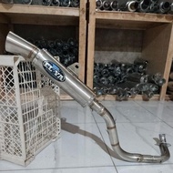 TERLARIS knalpot ELYA racing original model samlong inlet 38 vario 125/150 beat esp karbu duluxe str