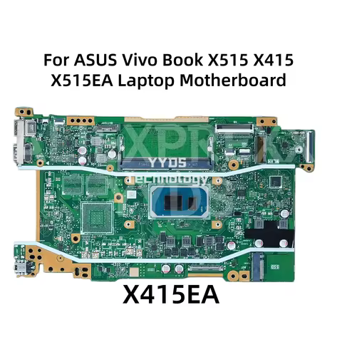 X415EA Laptop Motherboard For ASUS Vivo Book X515 X415 X515EA With I3-1115G4 I5-1135G7 4GB-RAM UMA 1