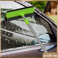 [PerfkMY] Window Squeegee Double Sided with Long Handle 50cm to 81cm 2 in 1 Window Cleaner for Home 