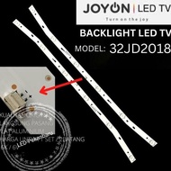 BACKLIGHT LED TV JOYON 32JD2018 32JD 2018 32 JD2018 JOY ON BL LAMPU 6K