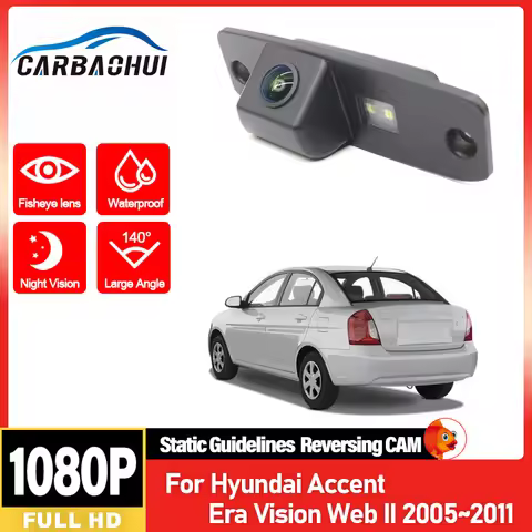 Car Rear View Back Up Reverse Parking Camera For Hyundai Accent Era Vision Web II 2005 2006 2007 200