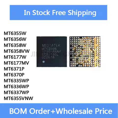 2Pcs MT6355W MT6356W MT6358W MT6358VW MT6177W MT6177MV MT6371P MT6370P MT6335WP MT6336WP MT6337WP MT