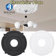 BO PU Ceiling Medallion, Split Design Easy Installation Ceiling Medallions, Elegant Design 12in Size