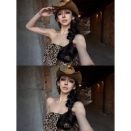 Leopard Print Top Leopard Print Vest Leopard Print Sling Polka Dot Top Design Top Leopard Print Wome