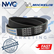 5PK875 MICHELIN Fan Belt Honda Prelude BA4/5 2.0 & Mitsubishi Lancer CK1A & Ford Focus 1.4/ 1.6