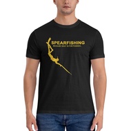 Scuba Harpoon Spearfishing Because Golf Is For Pussies Super Sale Tshirt Loose Style