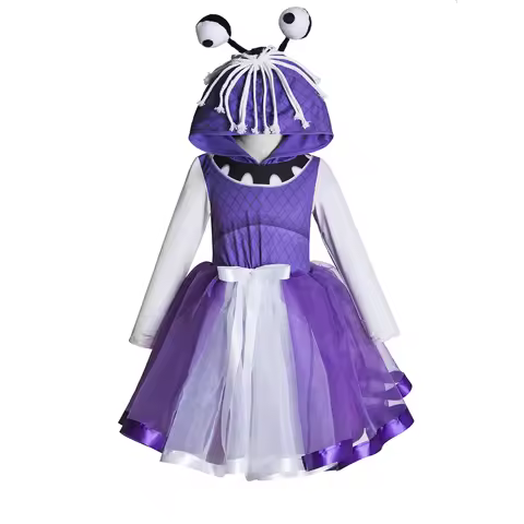 Matching Family Kids Halloween Cosplay Costume Monsters University Mike Wazowski James P Sullivan Bo