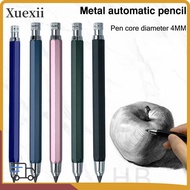 XUEXII Mechanical Pencil, Metal 4.0mm Automatic Pencil, Creative 2B/4B/6B/8B/10B Pencil Refill Sketc