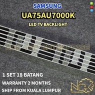 SAMSUNG UA75AU7000K TV LED BACKLIGHT BARU READY STOCK UA75AU7000 75AU7000K 75AU7000