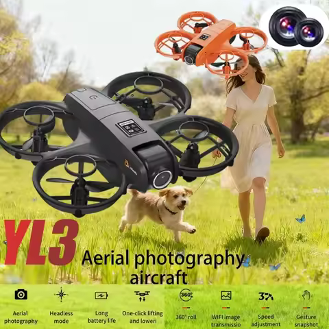 YL3 5G Drone Multiple Batteries 8K HD Camera With Screen Remote Control Avoidance Aerial Quadcopter 