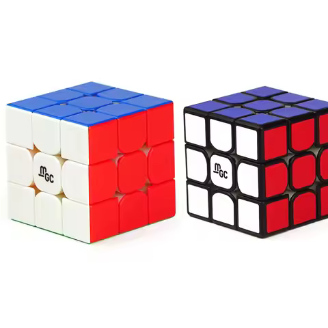Yongjun YJ MGC II V2 3x3x3 M Magic Speed Magical Cube Yongjun Professional 3x3 Magnetic Cube Twist E