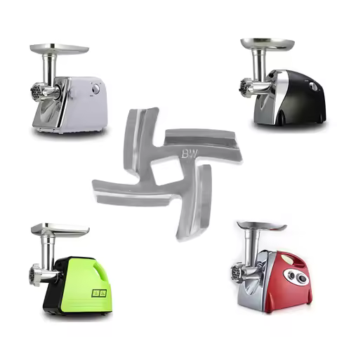 1Pc 50mm Diameter Stainless Steel Meat Grinder Blade Spare Part For Moulinex HV6 Mar28