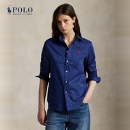 Polo Ralph Lauren เสื้อเชิ้ตผู้หญิง รุ่น WMPOSHTNDO20942 สีกรมท่า