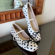 Minx รุ่น Dottie รองเท้า Maryjane ลายจุด สุดคิ้วท์