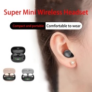 2024 Mini Headphones 5.3 True Wireless In-Ear Earphones, Noise Cancelling, Invisible Earbuds for Sport or Sleeping, HiFi Sound Quality.