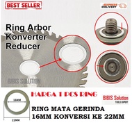 MATA 16MM CONVERSION GRINDING BITRing 22MM 16MM TO 22MM WOOD CUTTING STONERing