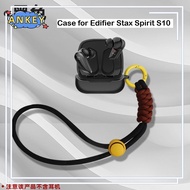 For Edifier Stax Spirit S10 Protective Case Cute Nylon Lanyard Soft Cover for Edifier Stax Spirit S1