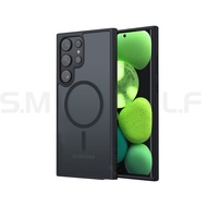 SMLF Matte Anti-Yellow Magnetic Case For Samsung Galaxy S25 Ultra S24 Ultra S24 + S24 Plus S23 Ultra