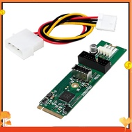 M.2 M to VL805 Type-E & 19Pin Front USB3.0 Port Expansion Card,for Printers, Scanners, Hubs, and Any