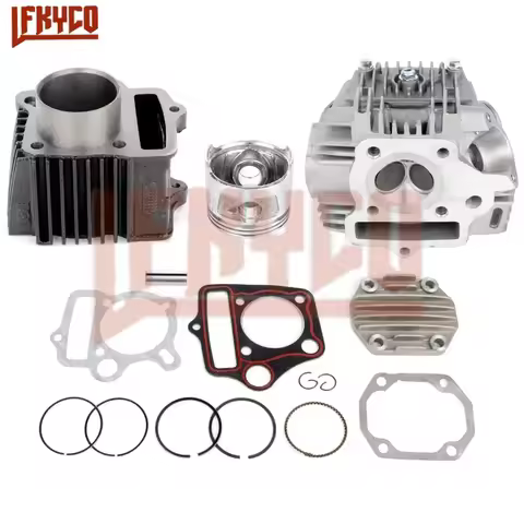 Motorcycle 47mm Engine Cylinder 72CC Head Piston Kit Set Motor for Honda ATC70 CRF70 CT70 C70 TRX70 