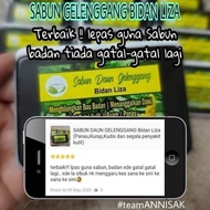 sabun gelenggang utk gatal | ekzema | panau |kurap