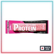[ASAHI] IPPON MANZOKU BAR PROTEIN CEREAL STRAWBERRY FLAVOR 39g×9 [Direct from Japan]