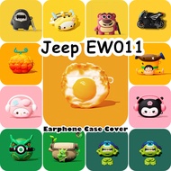 【Discount】For Jeep EW011 Case Casing Soft Silicone Earphone Case Super Cool Cartoon NO.3