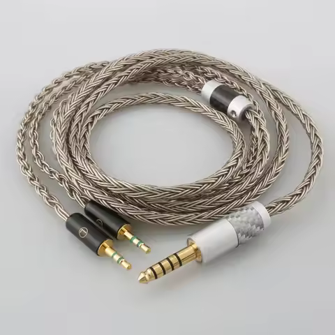 4.4mm for SONY WM1A, NW-WM1Z PHA-2A 16 Cores Headphone Cable For Hifiman 300 400 I 1000 HE400I HE100