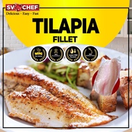 Tilapia Fish Fillet Boneless 130-170g klang Valley Only