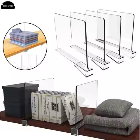 Acrylic Dividers Shelf Divider For Closets Organizers With Wooden Shelves Shelf Dividers Closet Purs