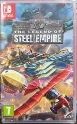 【全新現貨】NS Switch遊戲 The legend of steel empire 鋼鐵帝國傳奇 英文版 歐版封面