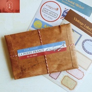 Kraft Paper Envelopes for Cards / Letters Convenient Vintage Classic Style