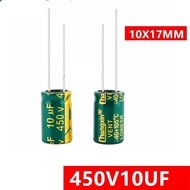 Bag of 10 CAPACITORS 10UF 450V CAPACITOR 10UF450V