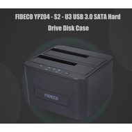 FIDECO YPZ04-S2-U3 DUAL BAY HDD DOCKING STATION FOR SATA HDD SSD 2.5 2.5 INCH USB3.0