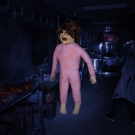 Halloween Horror Female Ghost Doll Scary Props Latex Simulation Human Props Performance Props Haunte