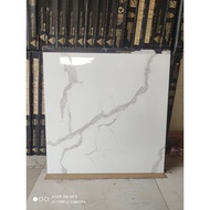 ARNA TILE Daiva White Glossy 60X60 KW 1 - Granit Lantai