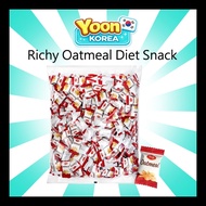 Richy Oatmeal  Snack Mini Bite 250g/1kg Individually Wrapped Bite-Sized Korean Snack
