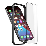 Bumper Case For iPhone 12 Pro Mini Pro Max Original Luxury Silicone Metal Aluminum Frame with Tempered Glass Phone Accessories